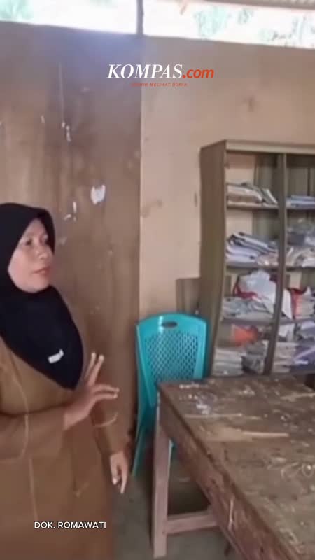 Guru Viral-kan Sekolah Berdinding Triplek, Akhirnya Didatangi Pemerintah Daerah