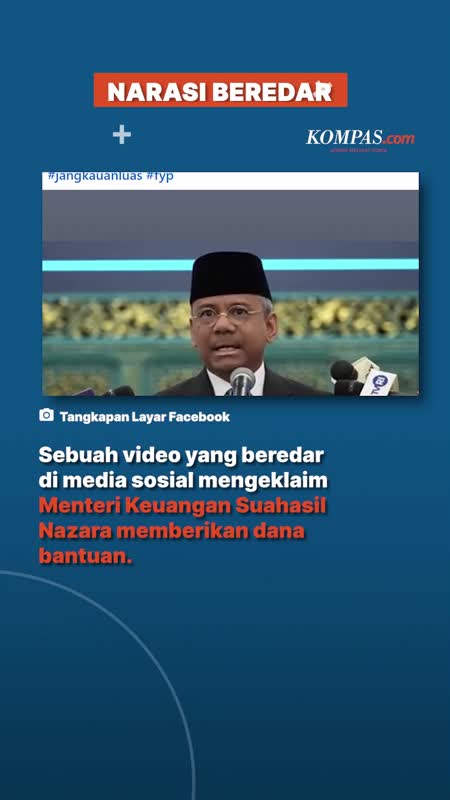 Benarkah Suahasil Nazara Beri Dana Bantuan Pada September 2026?