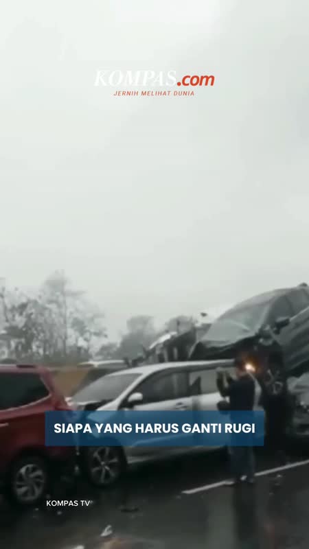 Kalau Ada Tabrakan Beruntun, Siapa Yang Harus Tanggung Jawab?