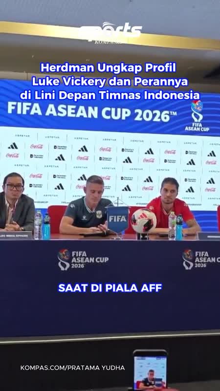 Herdman Ungkap Profil Luke Vickery Dan Perannya Di Lini Depan Timnas Indonesia