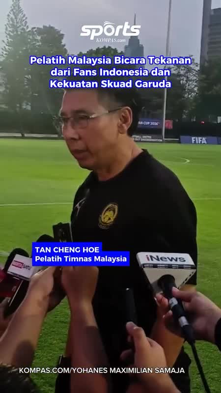 Pelatih Malaysia Bicara Tekanan dari Fans Indonesia dan Kekuatan Skuad Garuda
