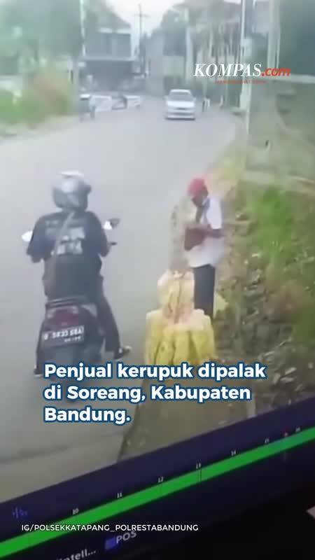 Penjual Kerupuk Dipalak Rp 100.000 di Bandung, Pelaku Ditangkap