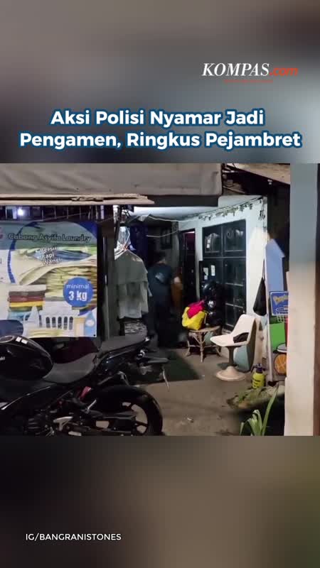 Aksi Polisi Nyamar Jadi Pengamen, Ringkus Pejambret