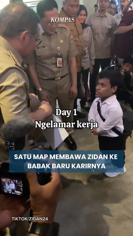 Kisah Zidan, dari Job Fair Disabilitas ke Meja Kerja Transjakarta
