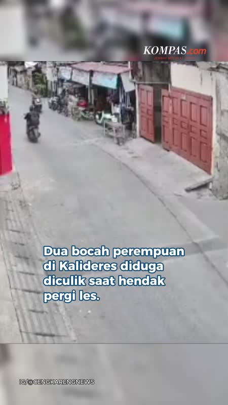 2 Bocah Diduga Diculik di Kalideres, CCTV Ungkap Pelaku Seorang Wanita