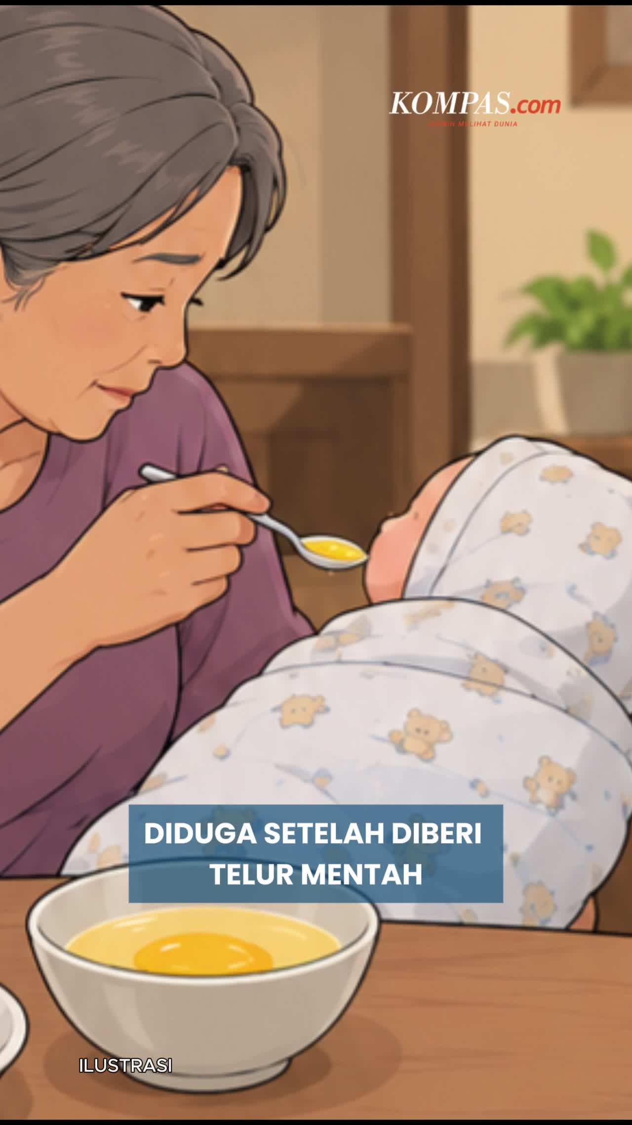 Bayi 24 Hari di Surabaya Meninggal, Diduga Sempat Diberi Telur Mentah