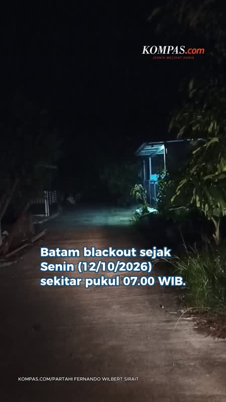 Batam Blackout sejak Pagi, Warga Serbu Mal dan Kafe untuk Cas HP