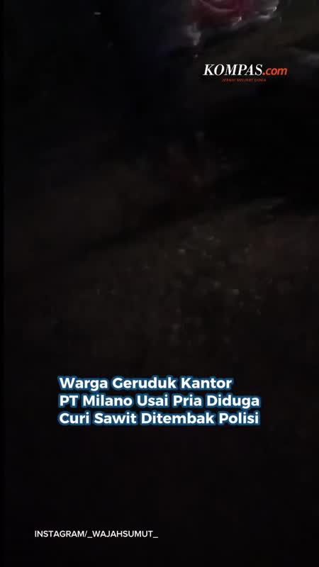 Warga Labuhanbatu Kejar Polisi Yang Tembak Pria Terduga Pencuri Sawit