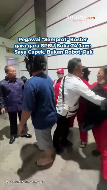 Pegawai "Semprot" Koster Gara-gara SPBU Buka 24 Jam: Saya Capek, Bukan Robot, Pak