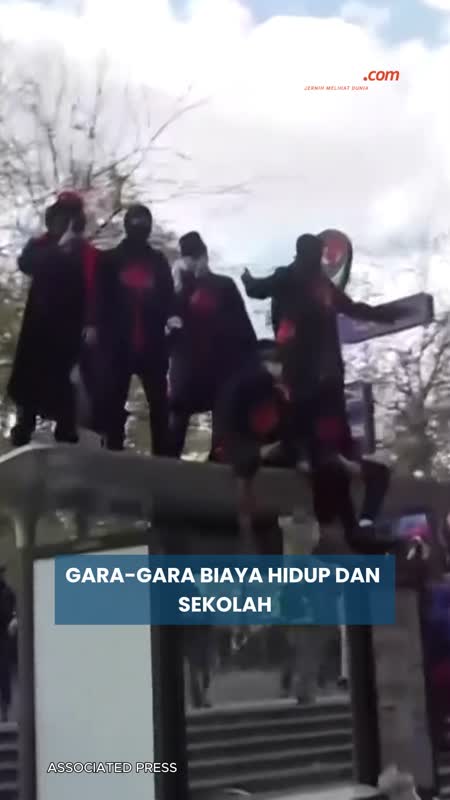 Warga "Tercekik" Biaya Hidup Dan Pendidikan Yang Makin Tinggi, Eropa Dilanda Demo