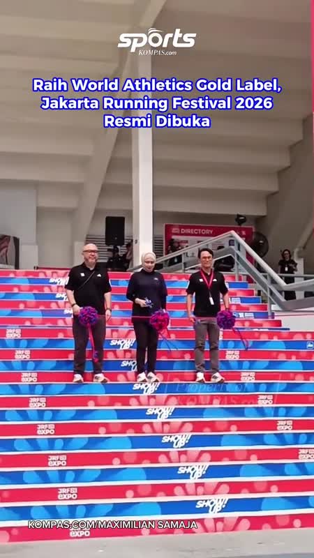 Raih World Athletics Gold Label, Jakarta Running Festival 2026 Resmi Dibuka