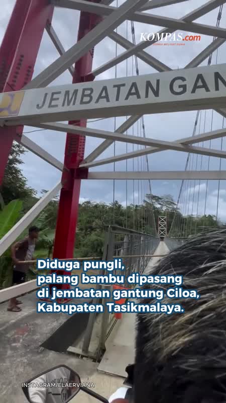 Dugaan Pungli di Jembatan Ciloa, Pengendara Beri Uang Setelah Palang Dibuka