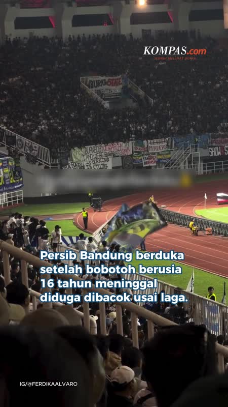 Persib Berduka, Bobotoh 16 Tahun Tewas Sepulang Nonton Laga