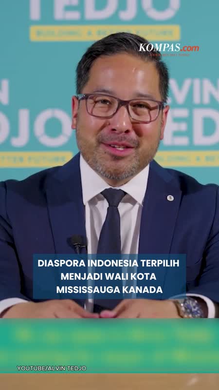 Kisah Alvin Tedjo: Putra Imigran Indonesia Terpilih Jadi Wali Kota di Kanada