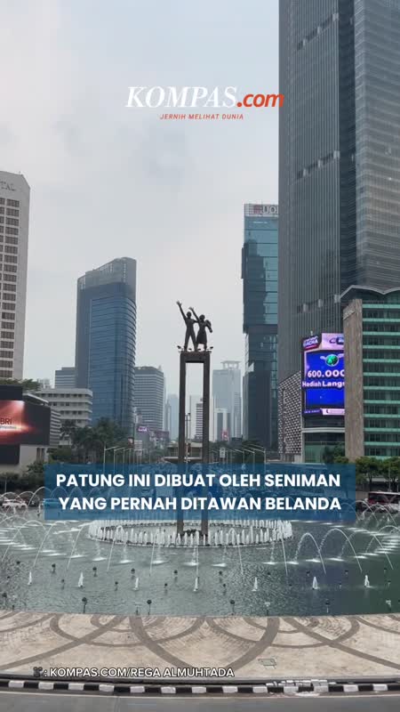Dulu Ditawan Belanda, Ini Kisah Seniman di Balik Patung Selamat Datang