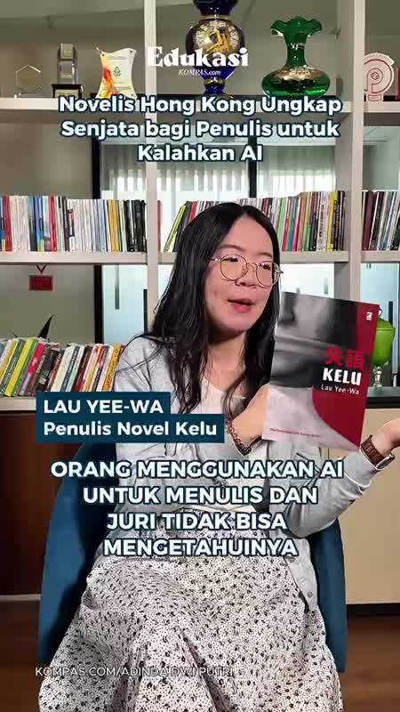 Novelis Hong Kong Ungkap Senjata bagi Penulis untuk Kalahkan AI