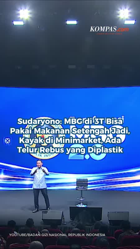 Sudaryono: MBG di 3T Bisa Pakai Makanan Setengah Jadi, Kayak di Minimarket