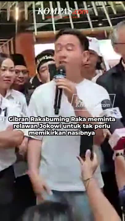 Gibran: Bapak, Ibu, Jangan Pikirkan Nasib Saya #Shorts
