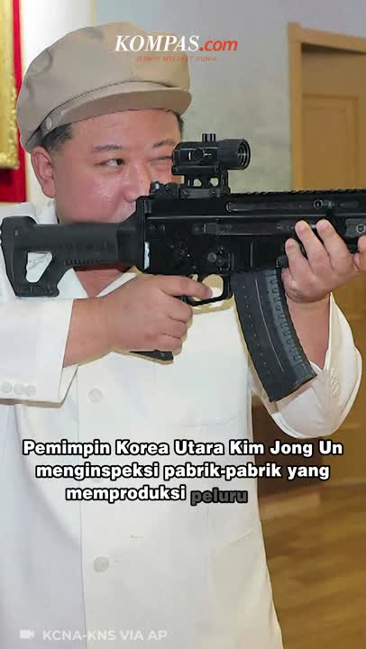 Gaya Kim Jong Un Ketika Jajal Senjata #SHORTS