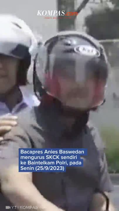 Momen Anies Urus SKCK Persiapan Untuk Nyapres