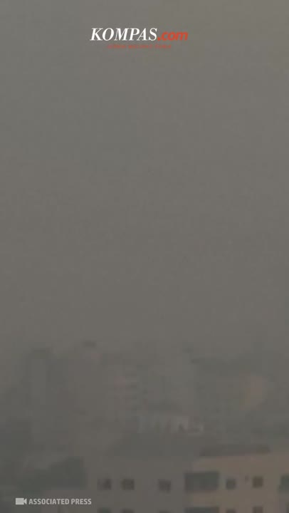 Mencekamnya Kota Gaza, Dihujani Serangan Udara Israel