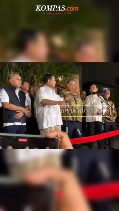Kabar Pertemuan dengan Jokowi dan Gibran di Istana, Prabowo: Intel Anda Hebat