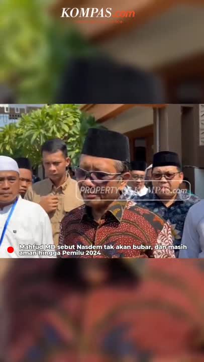 Kabar Nasdem Bakal Bubar Buntut Korupsi SYL, Ini Kata Mahfud MD