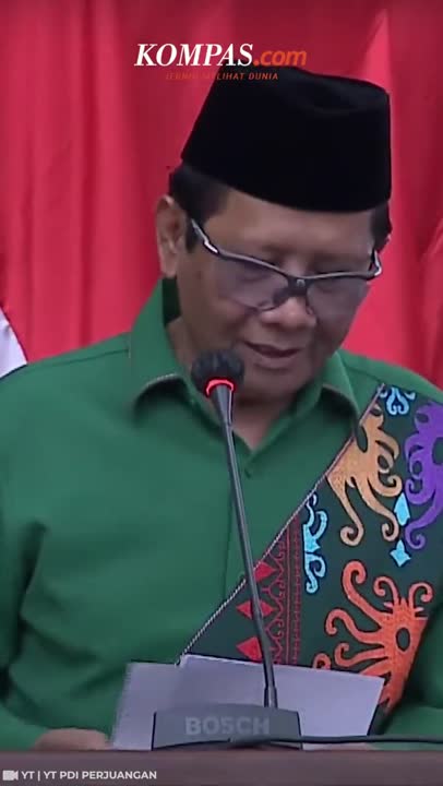 Megawati Tugaskan Mahfud Lakukan Reformasi Hukum