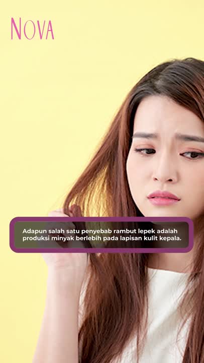 Penyebab rambut lepek