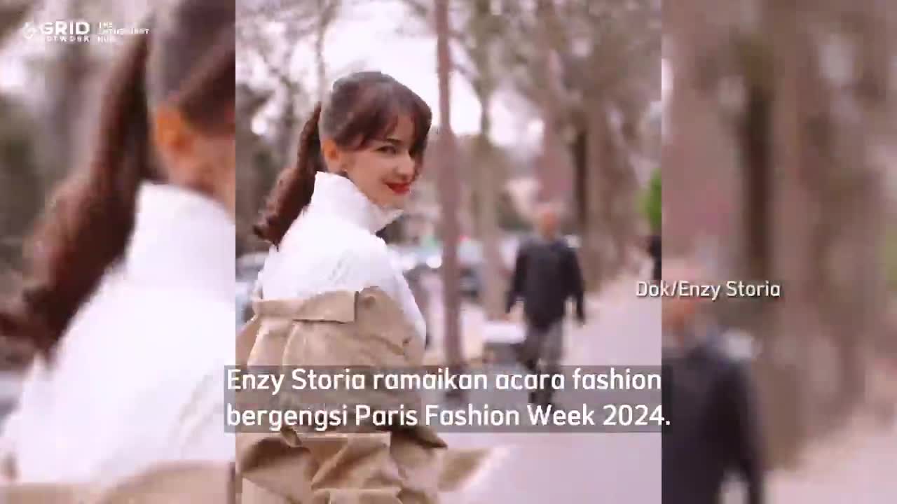 Diundang Brand Lacoste, Enzy Storia Ramaikan Paris Fashion Week