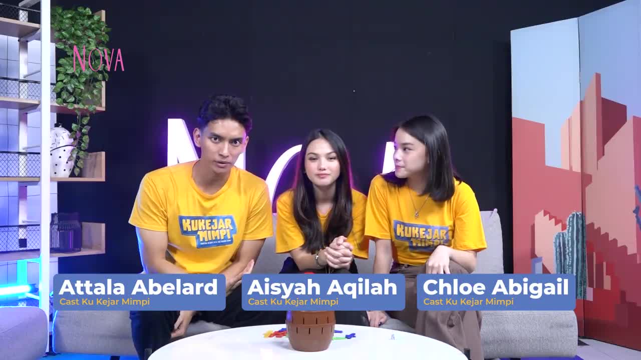 Pemain Film Ku Kejar Mimpi, Siapa yang Latah Kagetan?