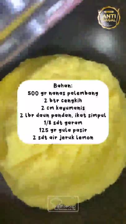 Resep Selai Nanas untuk Bikin Nastar Lebaran #Shorts