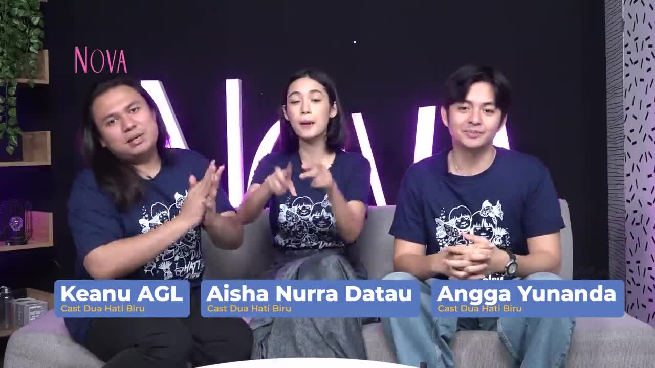 Film Dua Hati Biru Bikin Angga dan Nurra Pengin Punya Anak