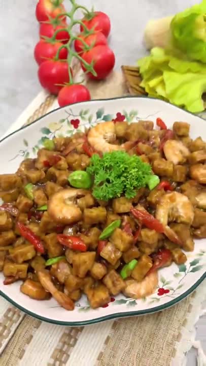 MASAK RESEP TUMIS UDANG, CUS DISIMAK RESEPNYA! #Shorts