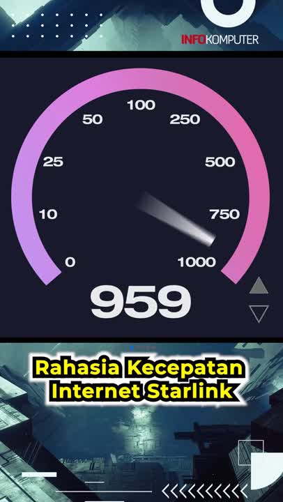 Rahasia Kecepatan Internet Starlink