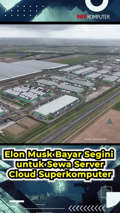 Elon Musk Bayar Segini untuk Sewa Server Cloud Superkomputer