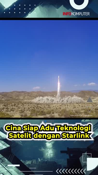 Cina Siap Adu Teknologi Satelit dengan Starlink