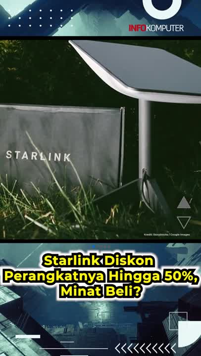 Starlink Diskon Perangkatnya Hingga 50%, Minat Beli?