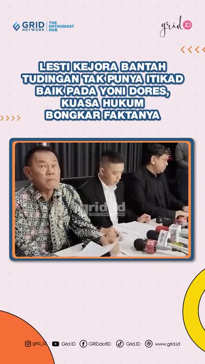 Lesti Kejora Bantah Dirinya Tak Punya Itikad Baik Pada Yoni Dores