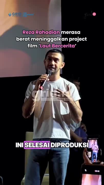 Reza Rahadian Merasa Berat untuk Meninggalkan Film Laut Bercerita