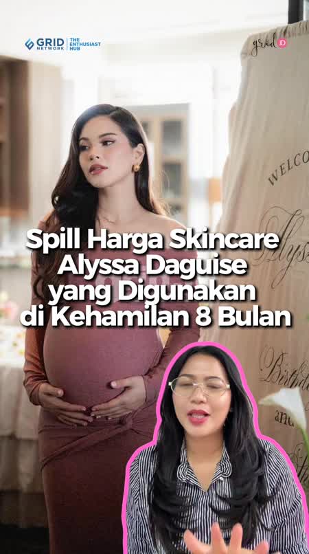 Skincare Alyssa Daguise di Tengah Kehamilan