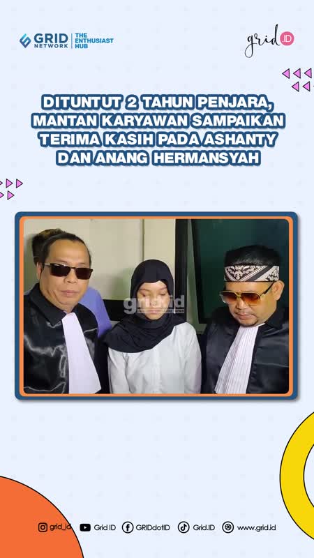 Dituntut 2 Tahun Penjara, Mantan Karyawan Berterimakasih Ke Ashanty