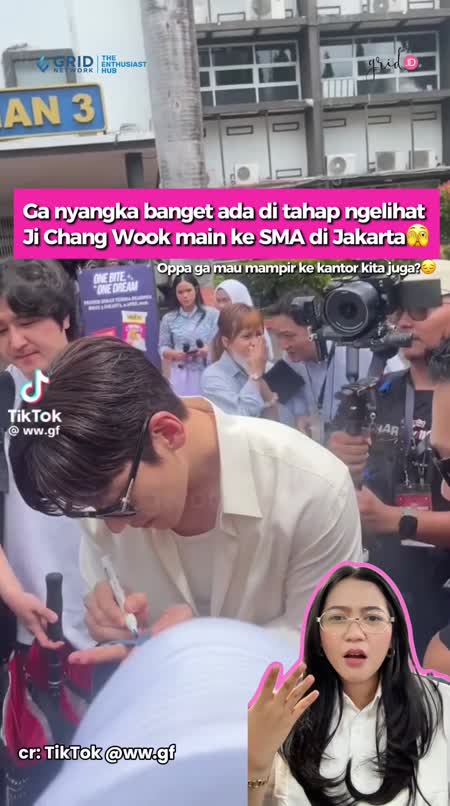 Ji Chang Wook Main Ke SMA Di Jakarta