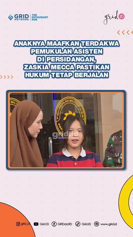 Anak Zaskia Mecca Sudah Maafkan Terdakwa Pemukulan Asistennya