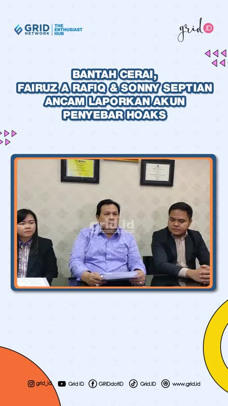 Sonny Septian dan Fairuz A Rafiq Bantah Isu Perceraian