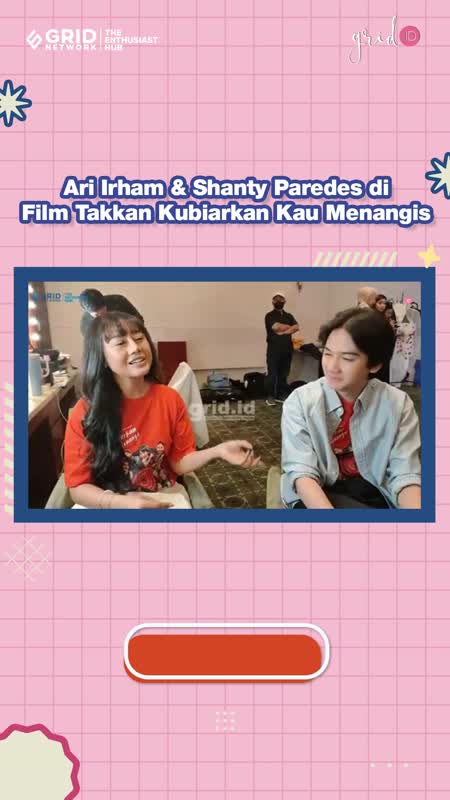 Ari Irham di Film Takkan Kubiarkan Kau Menangis