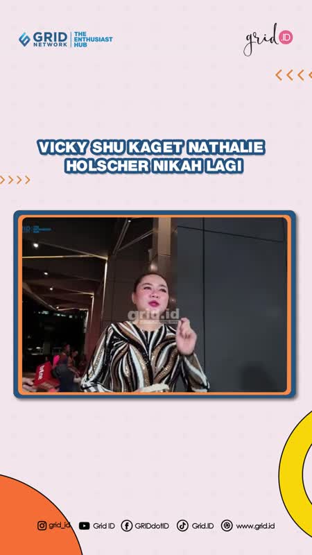Vicky Shu Kaget Nathalie Holscher Nikah Lagi