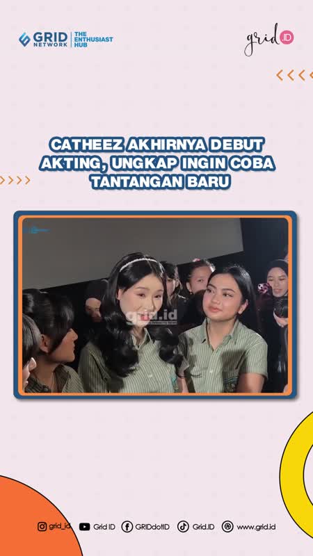 Catheez Akhirnya Debut Akting Web Series 12 IPA 4, Ungkap Ingin Coba Tantangan Baru