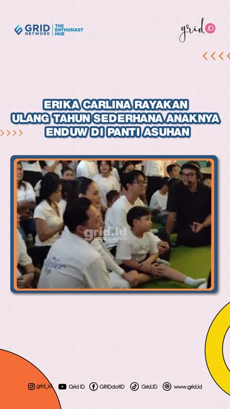 Tak Sekadar Tiup Lilin, Erika Carlina Rayakan Ulang Tahun Enduw Bersama Anak-anak Panti