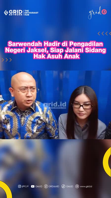 Sarwendah Tiba Di Pengadilan Negeri Jaksel, Siap Jalani Sidang Hak Asuh Anak